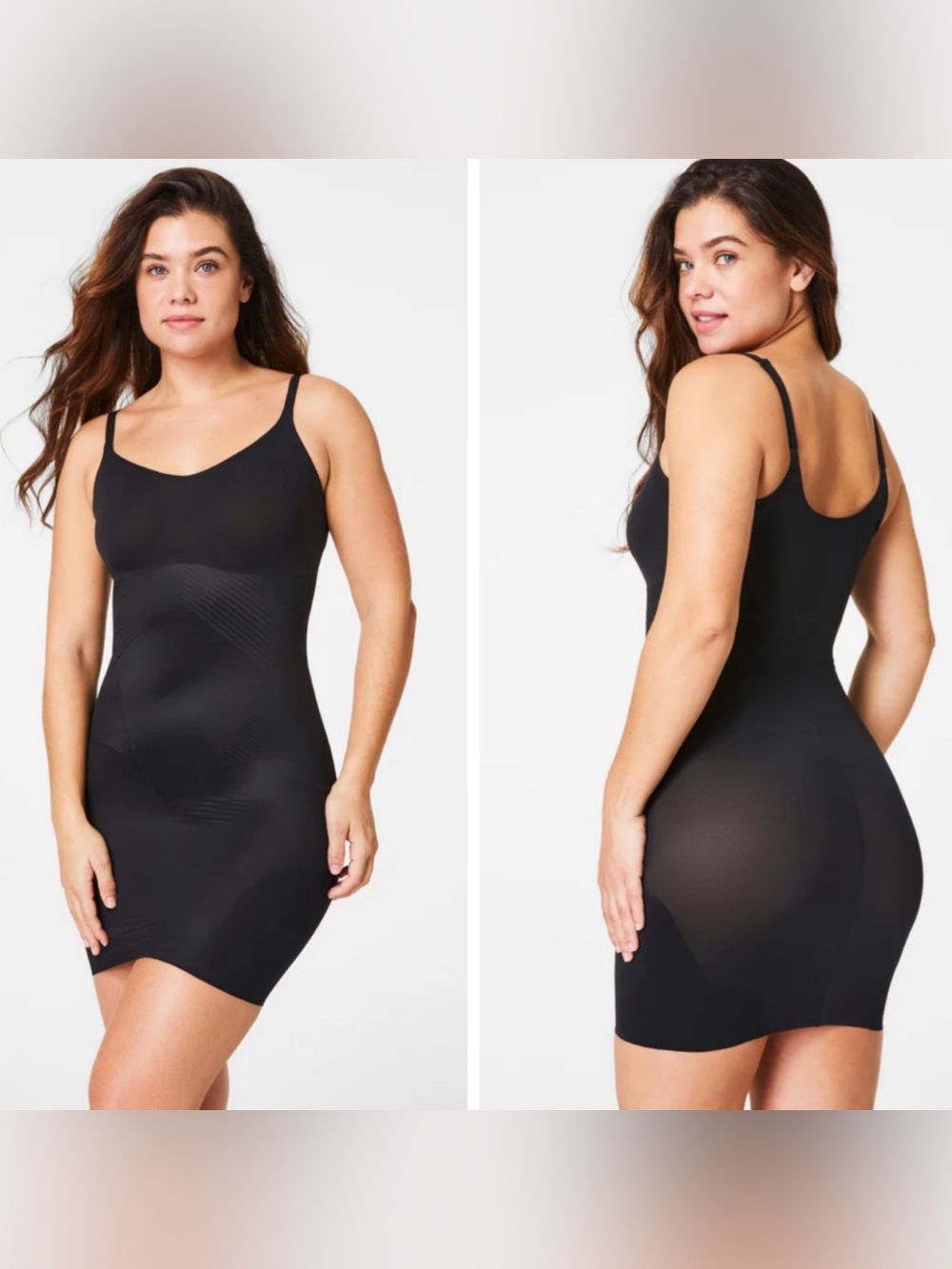 Spanx SPANXshape Invisible Cami Slip in Very Black Size Medium